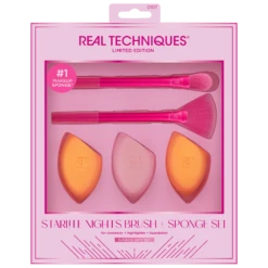 Real Techniques Starlite Nights Brush + Sponge Giftset
