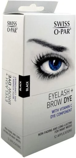 Swiss O' Par Eyelash And Eyebrow Dye Kit (Black)