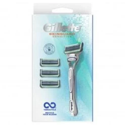 Gillette® Gillette Skinguard Sensitive Razor 4 Blade Starter Pack