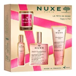 NUXE HAPPY IN PINK 4 PIECE GIFT SET