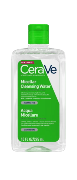 CeraVe Micellar Cleansing Water With Niacinamide For All Skin Types 295ml