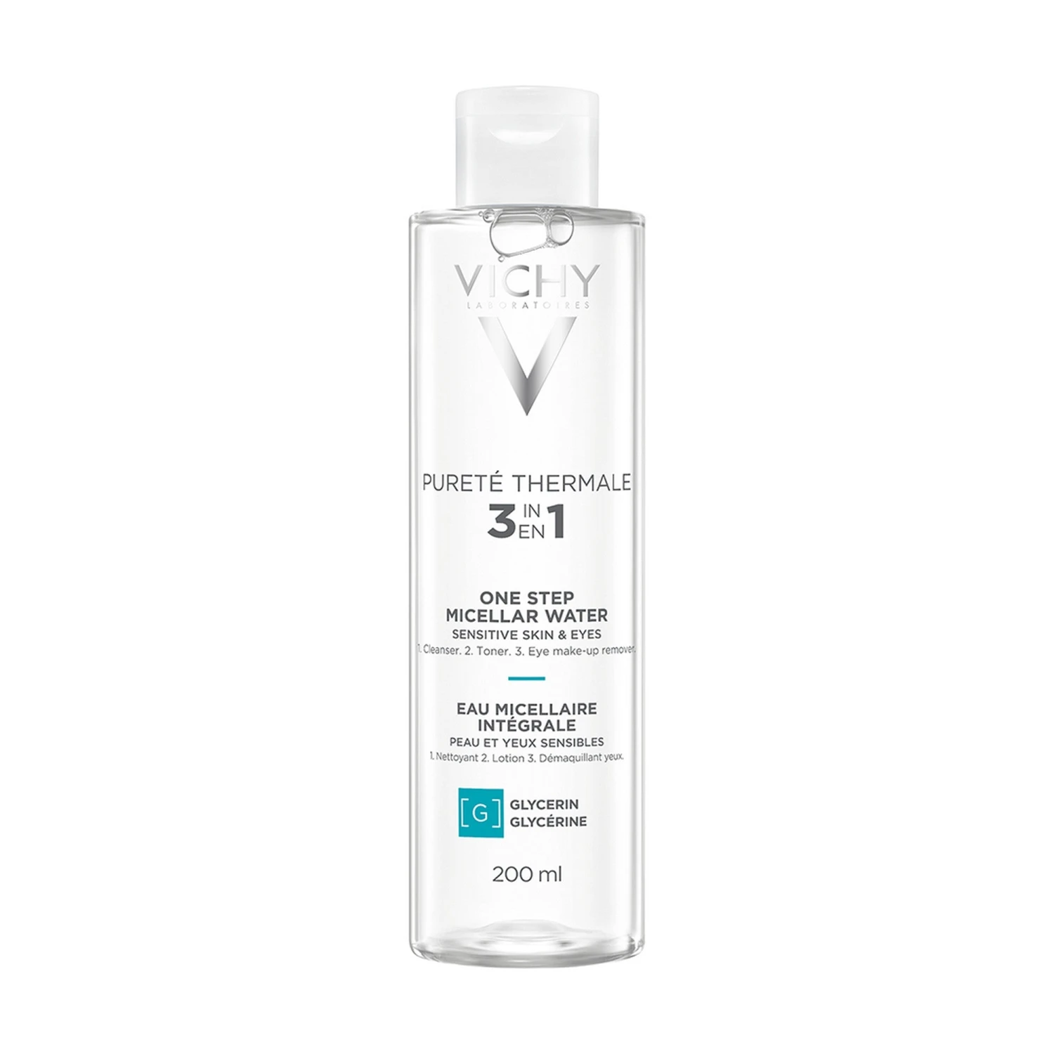 Vichy Purete Thermale One Step Cleansing Micellar Solution 200ml 1 Vichy Purete Thermale One Step Cleansing Micellar Solution 200ml
