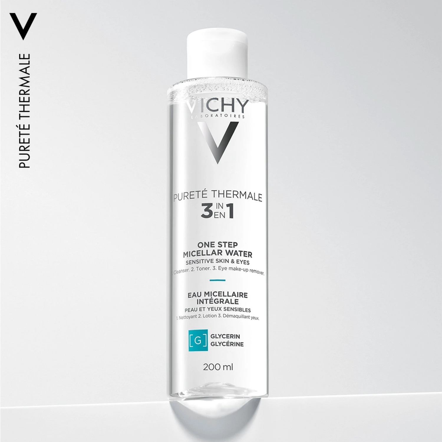 Vichy Purete Thermale One Step Cleansing Micellar Solution 200ml 4 Vichy Purete Thermale One Step Cleansing Micellar Solution 200ml - Image 4