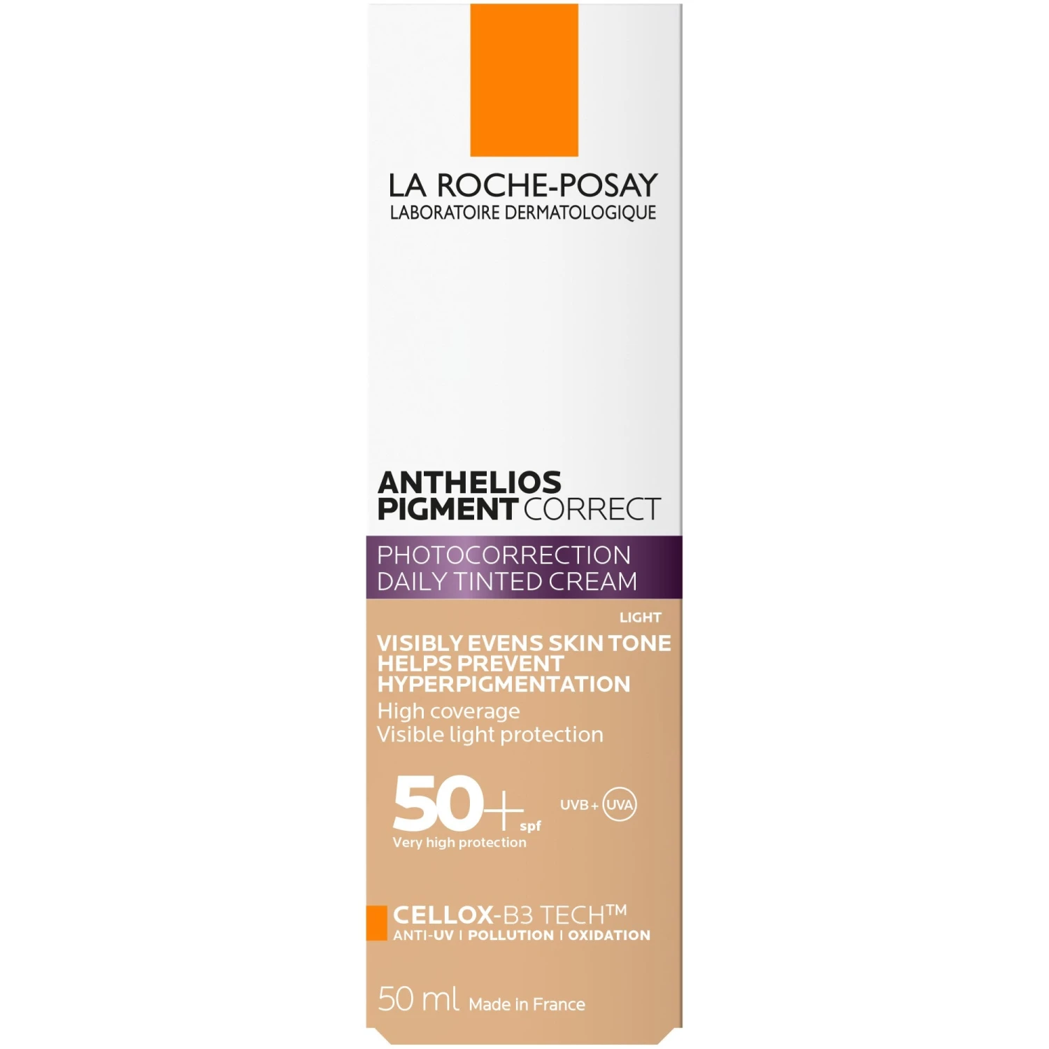 LA ROCHE-POSAY La Roche Posay Anthelios Pigment Correct Sun Cream SPF50 For Hyperpigmentation 50ml 1 LA ROCHE-POSAY La Roche Posay Anthelios Pigment Correct Sun Cream SPF50 For Hyperpigmentation 50ml