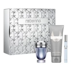 Paco Rabanne Invictus Eau De Toilette 50ml, Shower Gel 100ml & Travel Spray 10ml Gift Set