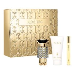 Paco Rabanne Fame Eau De Parfum 50ml, Body Lotion 75ml & Travel Spray 10ml Gift Set