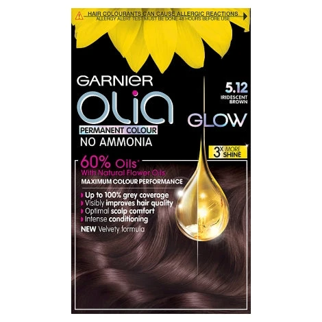 Garnier Olia Glow Permanent Hair Dye 1 Garnier Olia Glow Permanent Hair Dye
