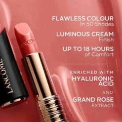 Lancome Absolu Rouge Cream Lipstick -Care Products 3614273307826 altview5