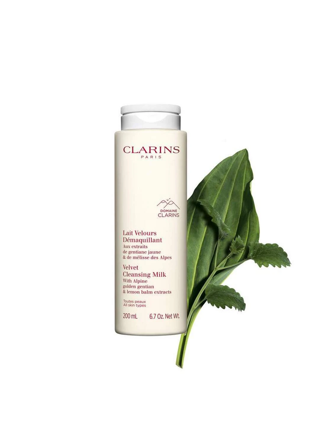 Clarins Velvet Cleansing Milk 200ML 2 Clarins Velvet Cleansing Milk 200ML - Image 2