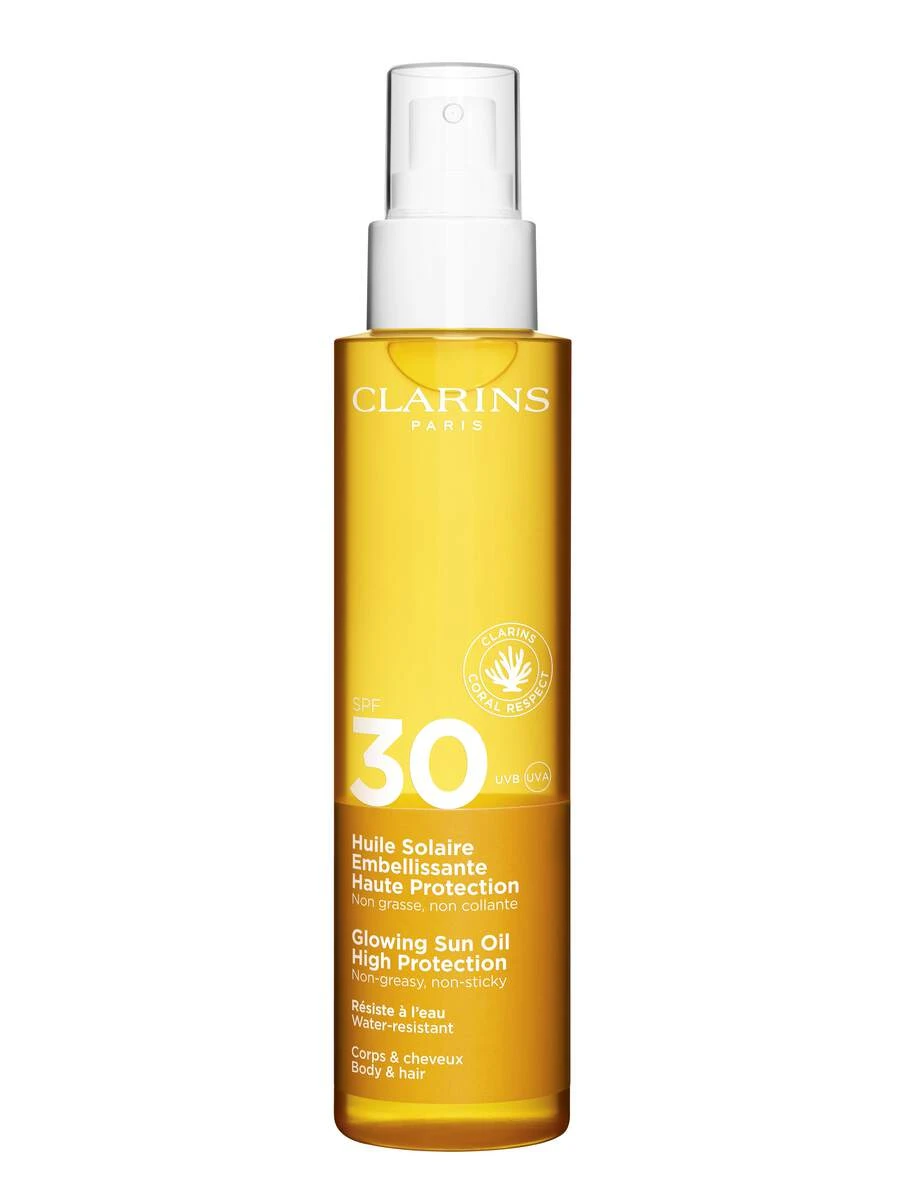 Clarins Suncare Body Oil SPF30 150ML 1 Clarins Suncare Body Oil SPF30 150ML