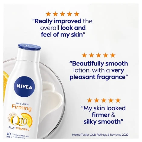 Nivea Q10 Plus Vitamin C Firming Body Lotion 400ml 5 Nivea Q10 Plus Vitamin C Firming Body Lotion 400ml - Image 5