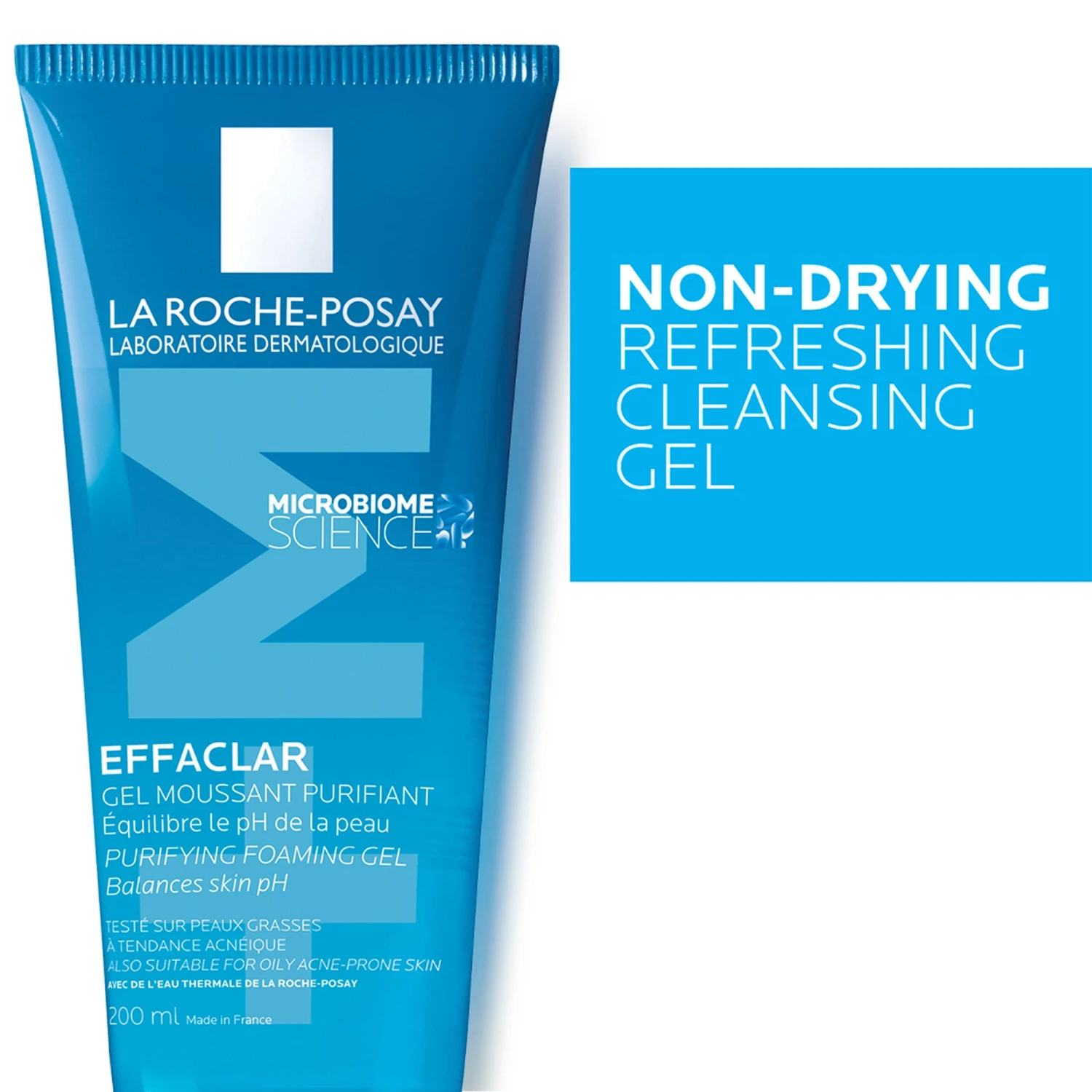 LA ROCHE-POSAY La Roche Posay Effaclar Purifying Cleansing Gel 200ml 1 LA ROCHE-POSAY La Roche Posay Effaclar Purifying Cleansing Gel 200ml