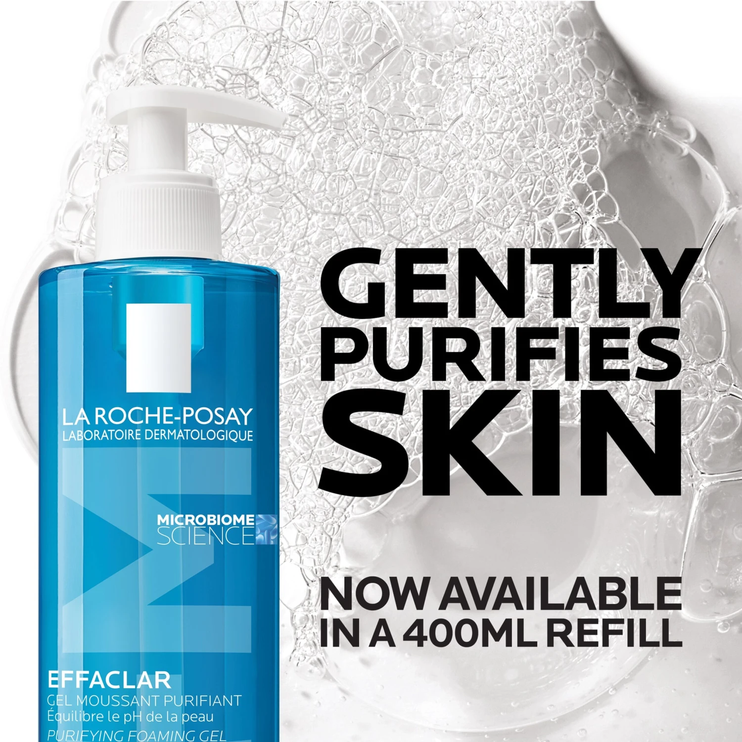 LA ROCHE-POSAY La Roche Posay Effaclar Purifying Cleansing Gel 400ml 5 LA ROCHE-POSAY La Roche Posay Effaclar Purifying Cleansing Gel 400ml - Image 5
