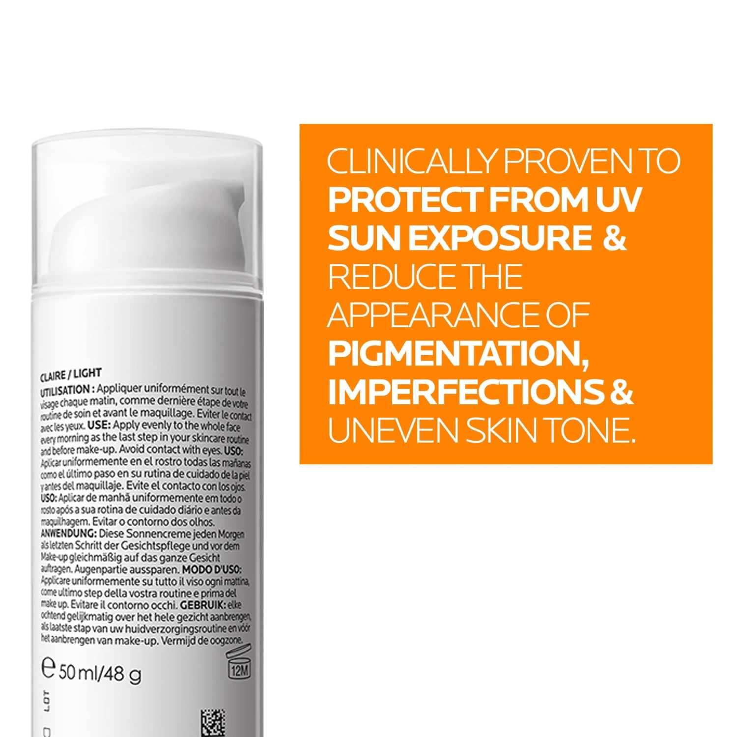 LA ROCHE-POSAY La Roche Posay Anthelios Pigment Correct Sun Cream SPF50 For Hyperpigmentation 50ml 7 LA ROCHE-POSAY La Roche Posay Anthelios Pigment Correct Sun Cream SPF50 For Hyperpigmentation 50ml - Image 7