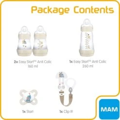 Mam Welcome To The World Newborn Bottle Set -Care Products 71N7iCaVBrL. AC SX679