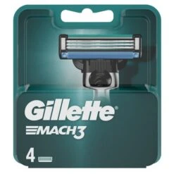 Gillette® Gillette Mach 3 Razor Blades 4 Cartridges