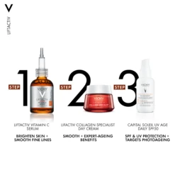 Vichy Liftactiv Vitamin C Skin Corrector Serum 20ml 16 Vichy Liftactiv Vitamin C Skin Corrector Serum 20ml -Care Products 7 ROUTINE 3337875796583