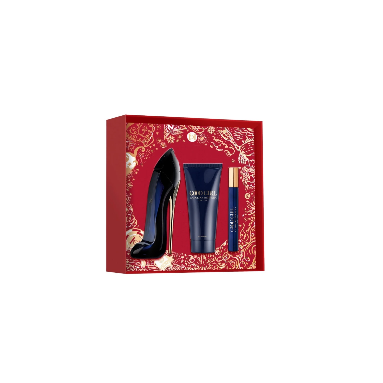 Carolina Herrera Good Girl Eau De Parfum 50ml, Body Lotion 100ml & Mega Spritzer 10ml Gift Set 3 Carolina Herrera Good Girl Eau De Parfum 50ml, Body Lotion 100ml & Mega Spritzer 10ml Gift Set - Image 3