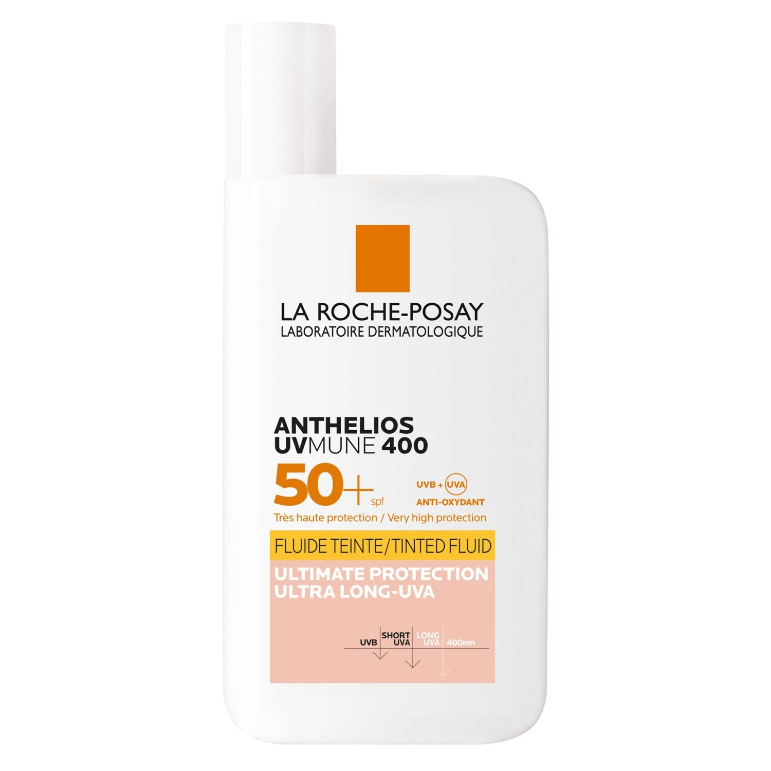 LA ROCHE-POSAY La Roche Posay Anthelios UVmune 400 50+ SPF Tinted Fluid 50ml 1 LA ROCHE-POSAY La Roche Posay Anthelios UVmune 400 50+ SPF Tinted Fluid 50ml