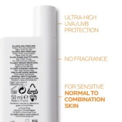 LA ROCHE-POSAY La Roche Posay Anthelios UVmune 400 50+ SPF Tinted Fluid 50ml 12 LA ROCHE-POSAY La Roche Posay Anthelios UVmune 400 50+ SPF Tinted Fluid 50ml -Care Products ANTHELIOS UVMUNE 400 TINTED INVISIBLE FLUID SPF50 50MLZOOMED BACK