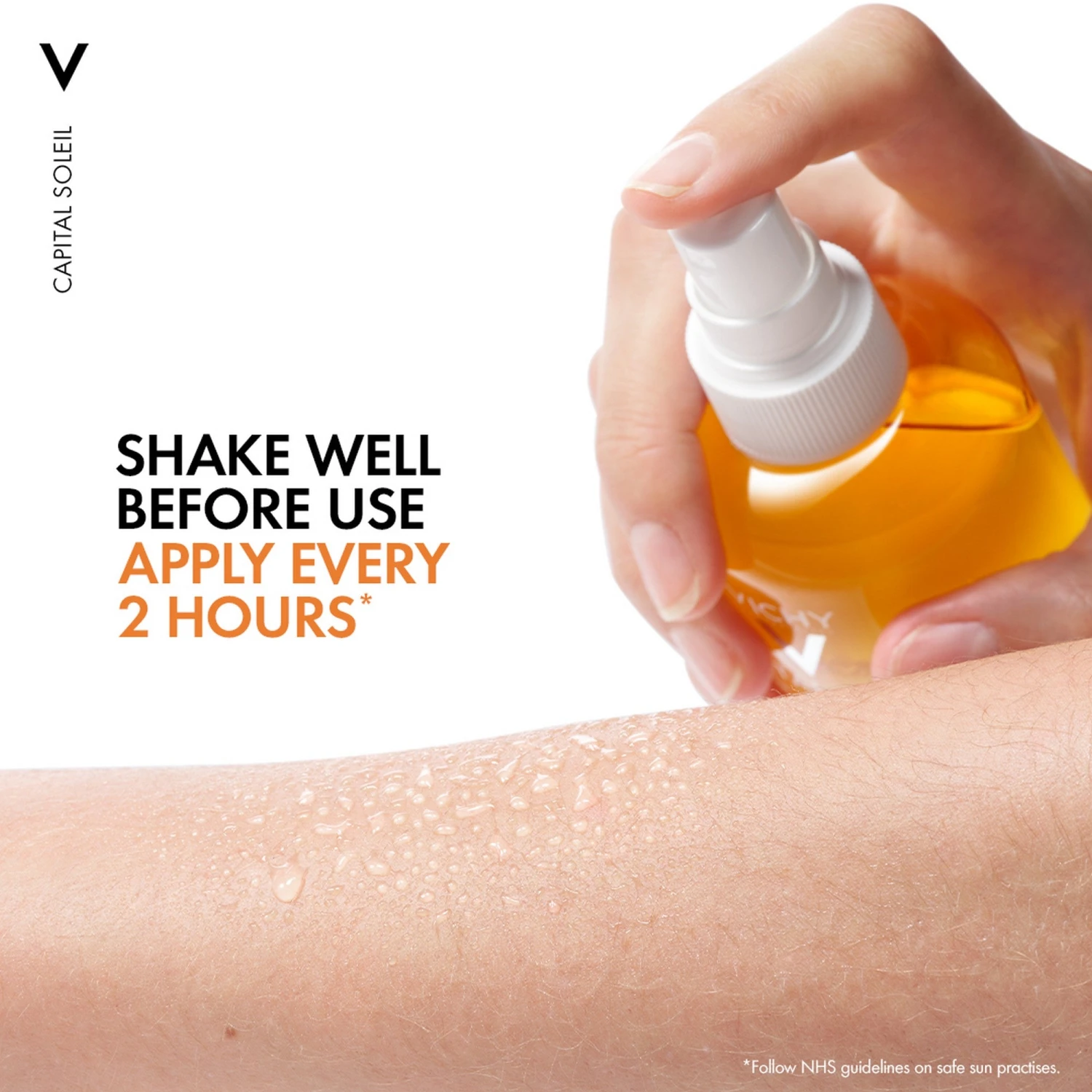 Vichy Ideal Soleil Solar Protecting Water Bronzing Tan SPF30 - 200ml 2 Vichy Ideal Soleil Solar Protecting Water Bronzing Tan SPF30 - 200ml - Image 2