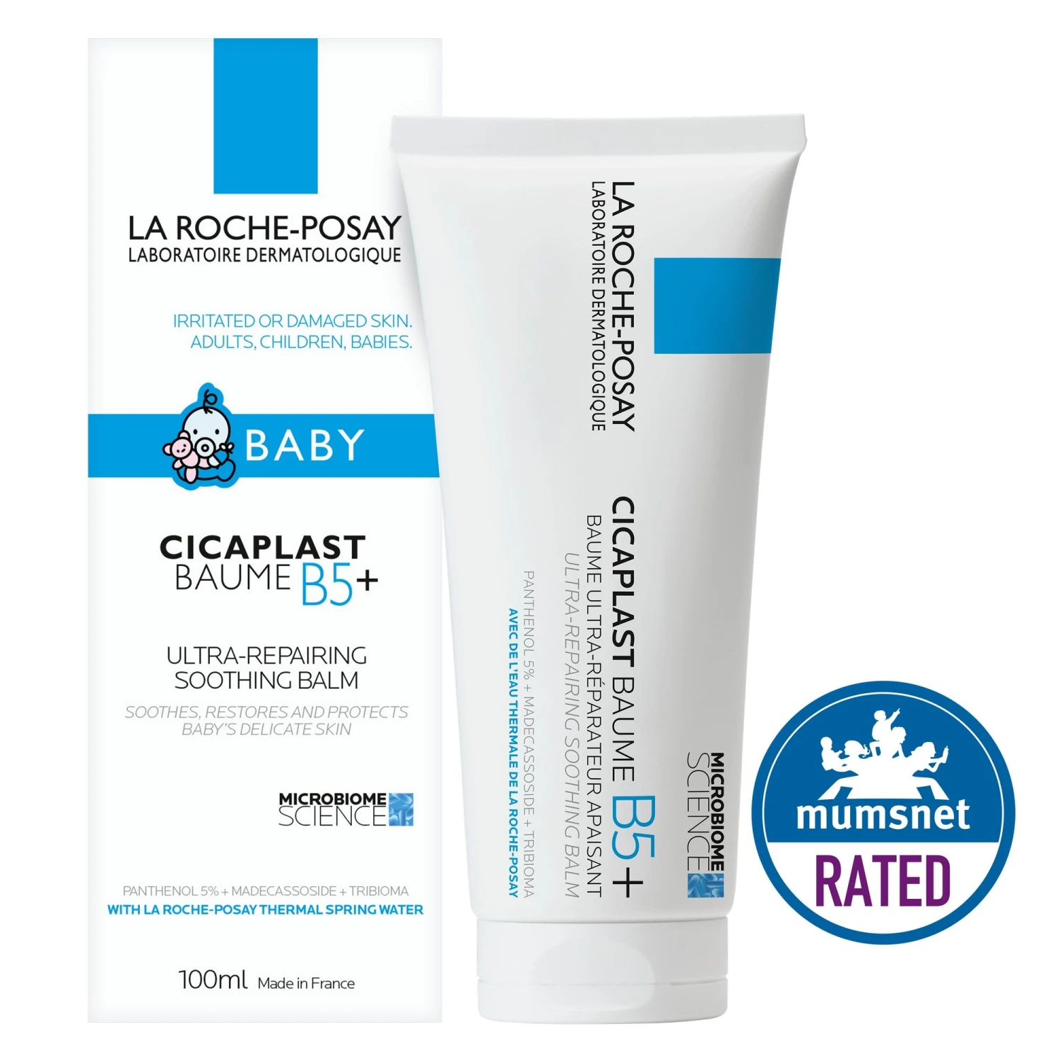 LA ROCHE-POSAY La Roche Posay Baby Cicaplast Baume B5 Soothing Repairing Balm 100ml 2 LA ROCHE-POSAY La Roche Posay Baby Cicaplast Baume B5 Soothing Repairing Balm 100ml - Image 2