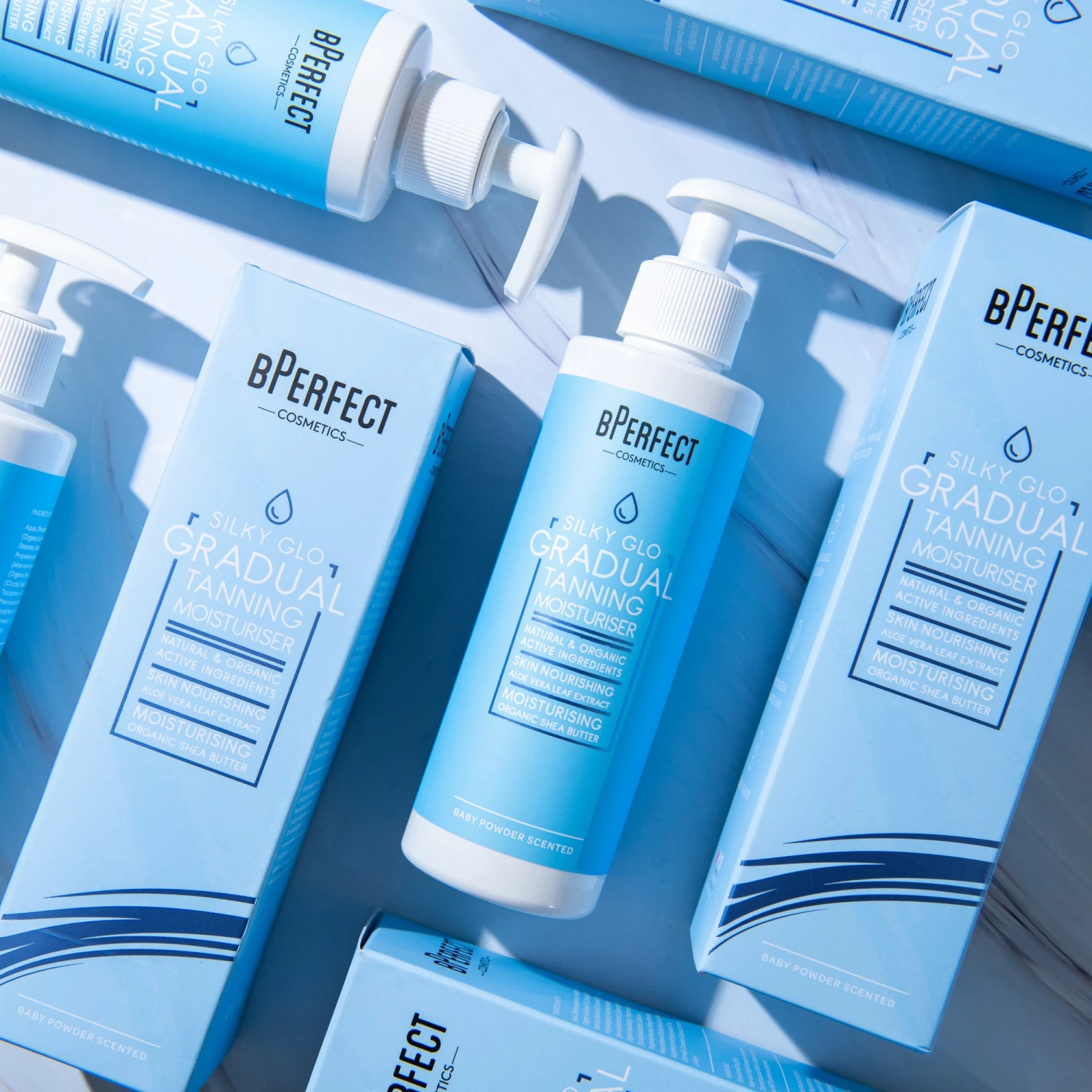 BPerfect Silky Glo Tanning Moisturiser Medium-Dark 200ML 6 BPerfect Silky Glo Tanning Moisturiser Medium-Dark 200ML - Image 6