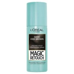 Loreal L'Oreal Magic Retouch Instant Root Concealer Spray 75ml 15 Loreal L'Oreal Magic Retouch Instant Root Concealer Spray 75ml -Care Products DarkIcedBrown