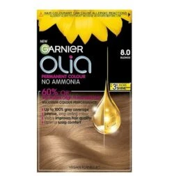 Garnier Olia Glow Permanent Hair Dye 31 Garnier Olia Glow Permanent Hair Dye -Care Products GarnierOlia8.0BlondeNoAmmoniaPermanentHairDye