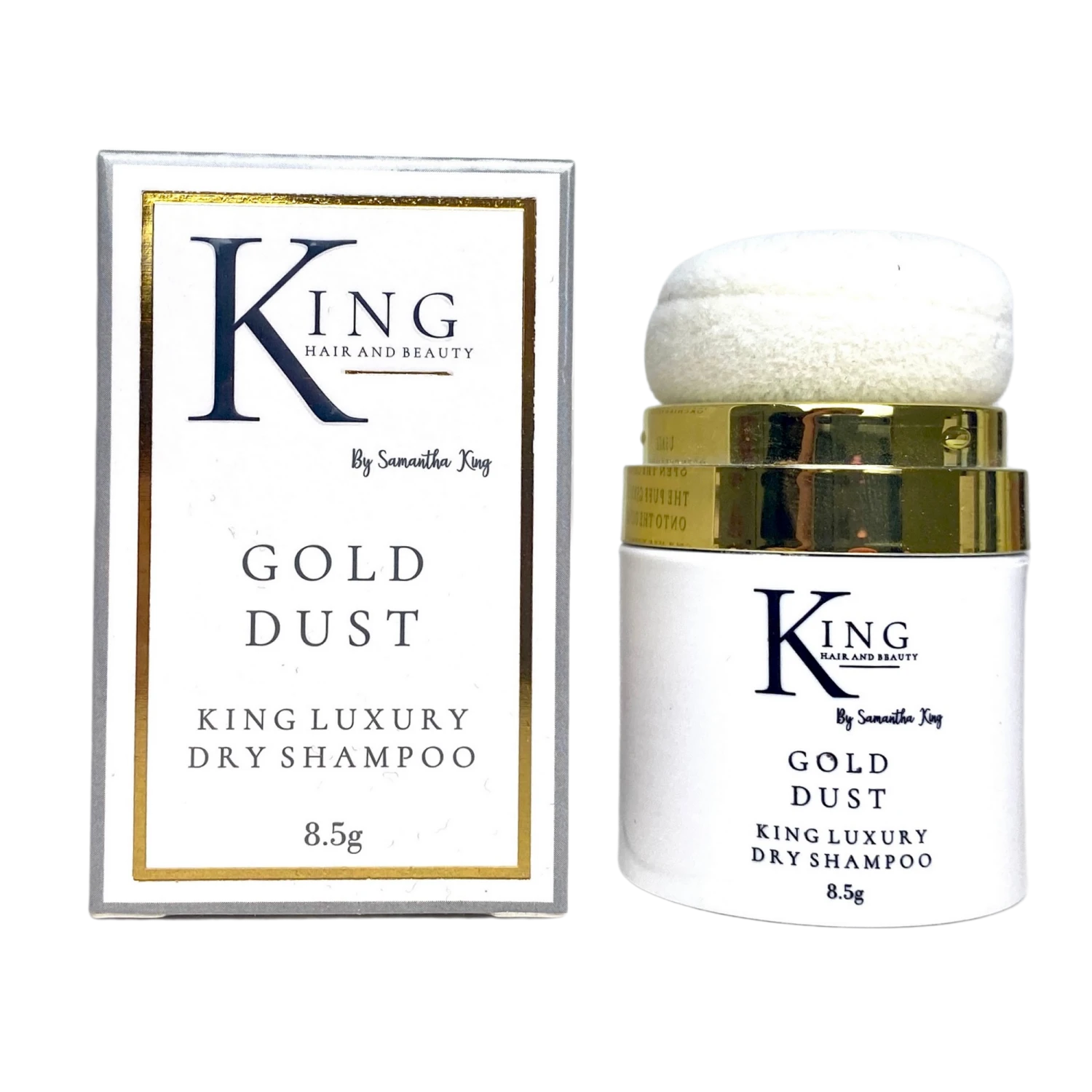 King Hair & Beauty Gold Dust - Dry Shampoo 8.5g 1 King Hair & Beauty Gold Dust - Dry Shampoo 8.5g