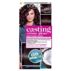 Loreal L'Oreal Paris Casting Creme Gloss Semi Permanent Hair Dye 29 Loreal L'Oreal Paris Casting Creme Gloss Semi Permanent Hair Dye -Care Products L OrealParisCastingCremeGlossSemiPermanentHairDyeIcedChestnutBrown