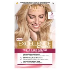 Loreal L'Oreal Paris Excellence Crème Hair Dye 18 Loreal L'Oreal Paris Excellence Crème Hair Dye -Care Products L OrealParisExcellenceCremeHairDyeLightBlonde