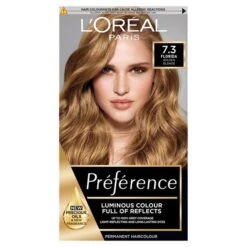Loreal L'Oreal Preference Permanent Hair Dye 22 Loreal L'Oreal Preference Permanent Hair Dye -Care Products L OrealPreferencePermanentHairDyeGoldenBlonde