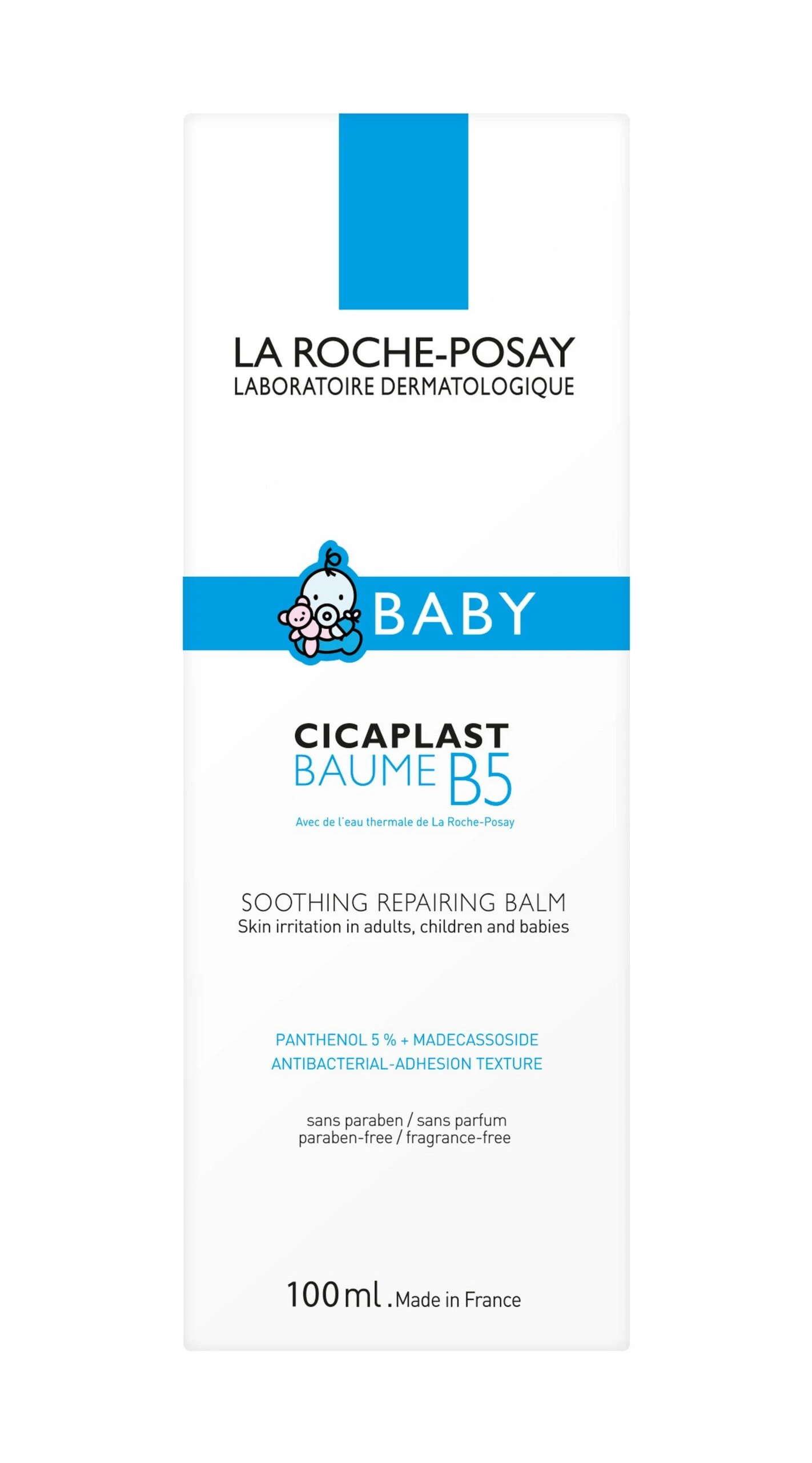 LA ROCHE-POSAY La Roche Posay Baby Cicaplast Baume B5 Soothing Repairing Balm 100ml 3 LA ROCHE-POSAY La Roche Posay Baby Cicaplast Baume B5 Soothing Repairing Balm 100ml - Image 3