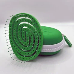 Magic Hair Brush No Knots Detangler Brush -Care Products MagicHairbrushForestGreen1