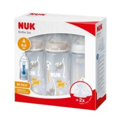 NUK First Choice Temperature Control White Bottle 300ML