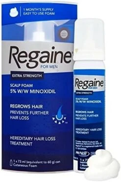 Regaine Men Extra Strength Scalp Foam