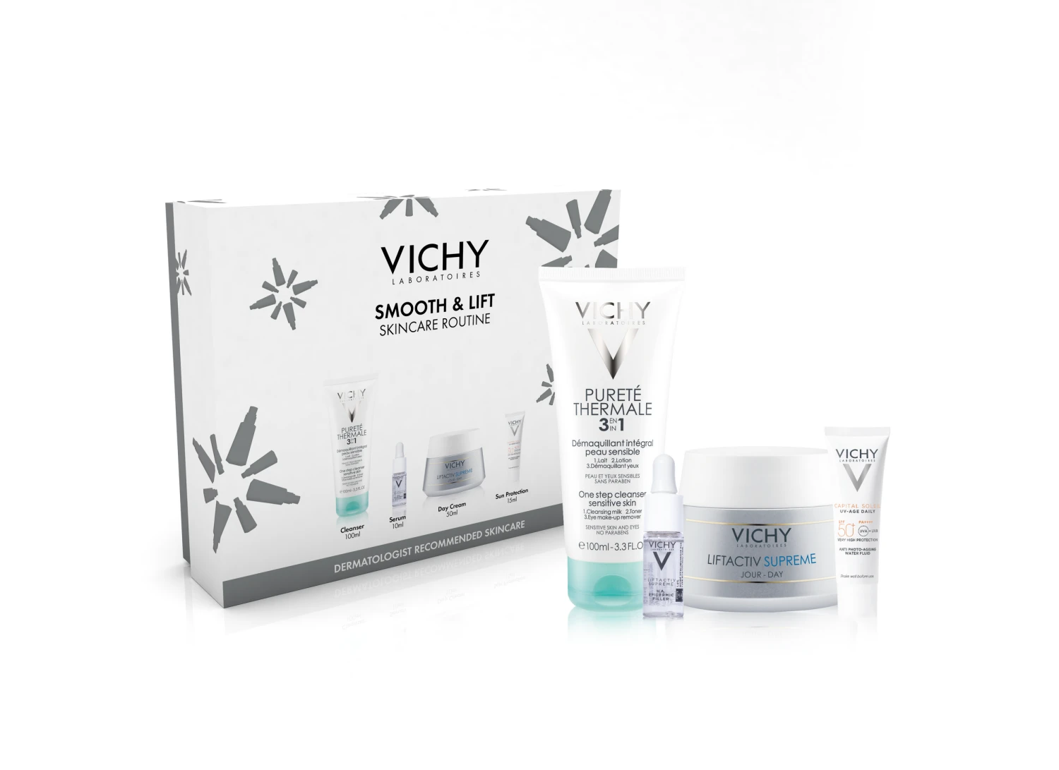 Vichy Smooth & Lift Skincare Routine Set 1 Vichy Smooth & Lift Skincare Routine Set