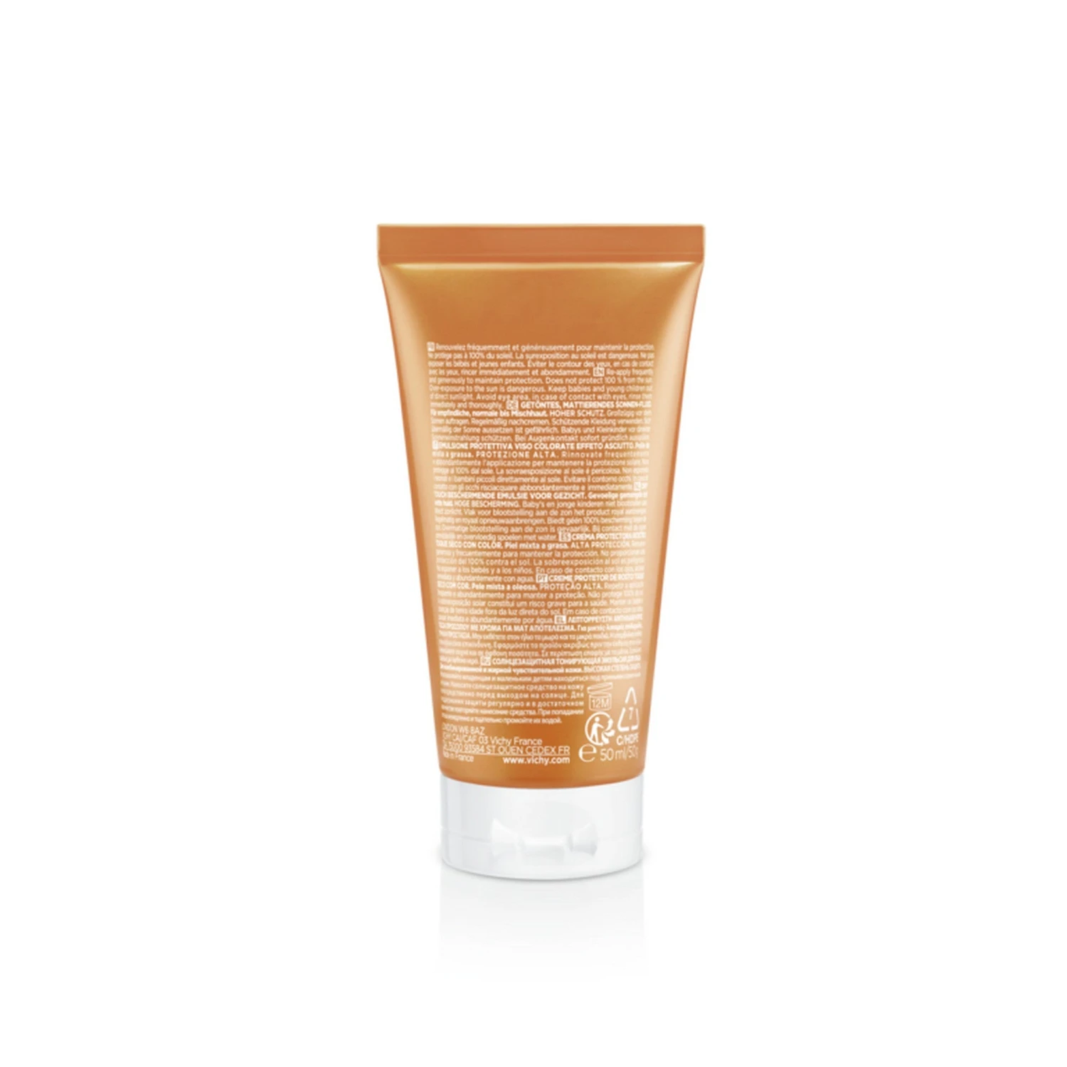 Vichy Capital Soleil Dry Touch Mattifying BB Tinted Sun Protection SPF50 For Face 50ml 3 Vichy Capital Soleil Dry Touch Mattifying BB Tinted Sun Protection SPF50 For Face 50ml - Image 3
