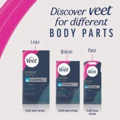Veet Expert Wax Strips Bikini Sensitive 30S -Care Products VeetExpertWaxStripsBikiniSensitive30S6