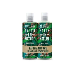 Faith In Nature Shampoo & Conditioner Banded Pack 400ml 10 Faith In Nature Shampoo & Conditioner Banded Pack 400ml -Care Products aloe vera haircare banded 400ml x2 570x570 11b857d7 6533 472c ba51 114a5fba4994