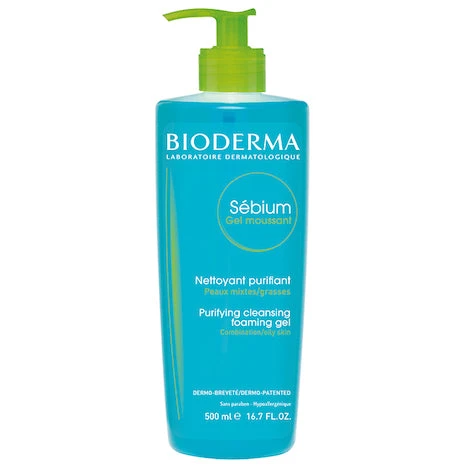 Bioderma Sebium Purifying Cleansing Foaming Gel 500ml 1 Bioderma Sebium Purifying Cleansing Foaming Gel 500ml