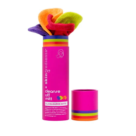 Skingredients X Cleanse Off Mitt Reusable Makeup Removal Tool X4 3 Skingredients X Cleanse Off Mitt Reusable Makeup Removal Tool X4 - Image 3
