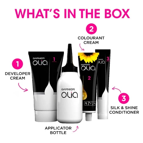 Garnier Olia Glow Permanent Hair Dye 6 Garnier Olia Glow Permanent Hair Dye - Image 6