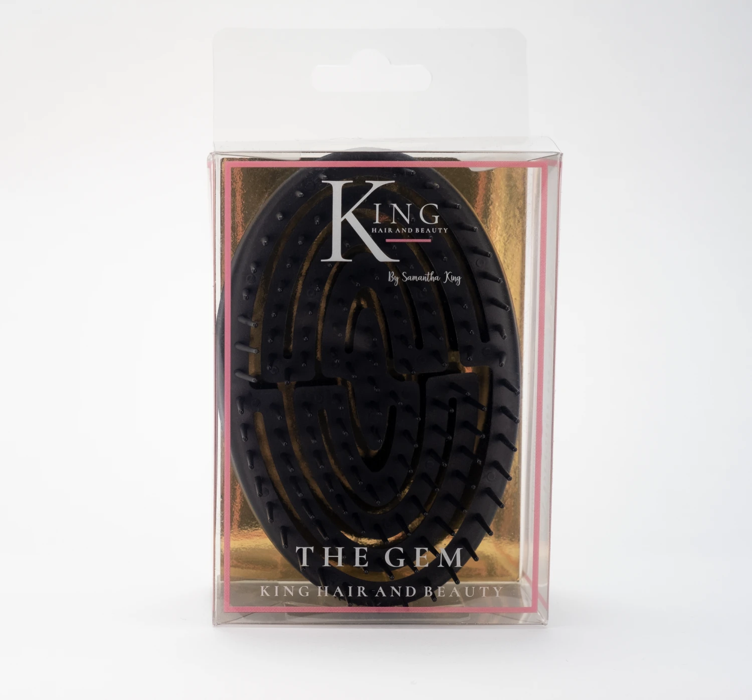 King Hair & Beauty The Gem - Hair Brush Small 1 King Hair & Beauty The Gem - Hair Brush Small