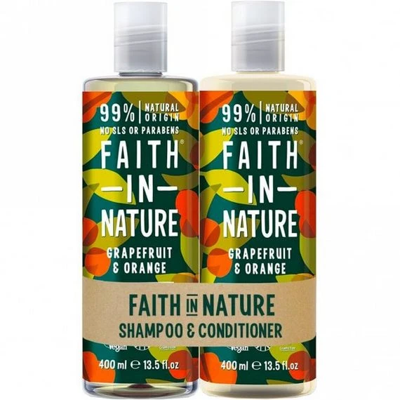 Faith In Nature Shampoo & Conditioner Banded Pack 400ml 4 Faith In Nature Shampoo & Conditioner Banded Pack 400ml - Image 4