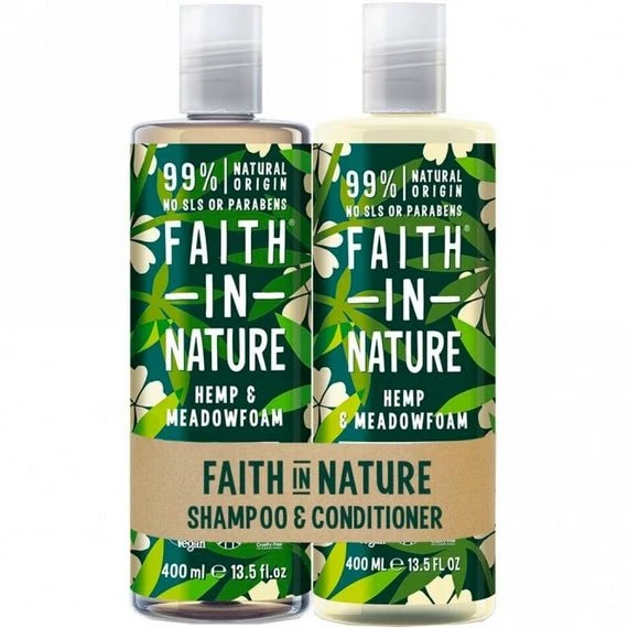 Faith In Nature Shampoo & Conditioner Banded Pack 400ml 3 Faith In Nature Shampoo & Conditioner Banded Pack 400ml - Image 3