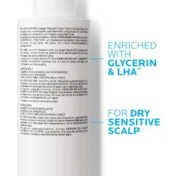 LA ROCHE-POSAY La Roche Posay Kerium Anti-Dandruff Cream Shampoo 200ml 6 LA ROCHE-POSAY La Roche Posay Kerium Anti-Dandruff Cream Shampoo 200ml -Care Products ir Care Kerium Anti Dandruff Cream Shampoo 200ml Dry Sensitive Scalp 000 3433422407282 Zoomed Back Soft Shadow