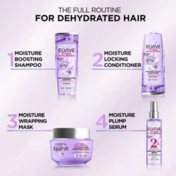 Loreal L'Oreal Elvive Hydra Moisture Plump Serum 150ml -Care Products loreal paris elvive hydra hyaluronic acid shampoo 400ml 815138