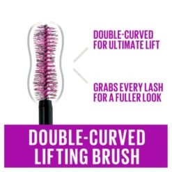 Maybelline The Falsies Lash Lift Look Mascara Black -Care Products maybelline the falsies instant lash lift look lengthening volumising mascara black 3
